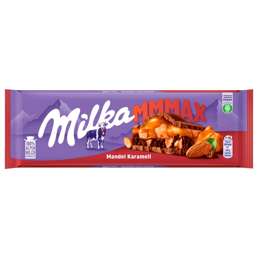 Milka Schokolade Mandel Caramel 300g